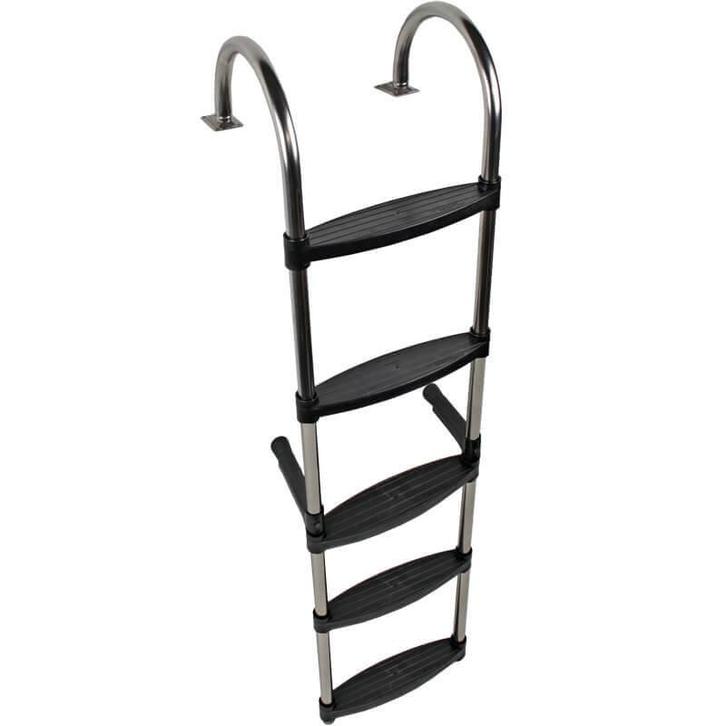 Zwemtrap Rvs 5 Treden 136x35cm, Watersport en Boten, Bootonderdelen, Nieuw, Ophalen of Verzenden