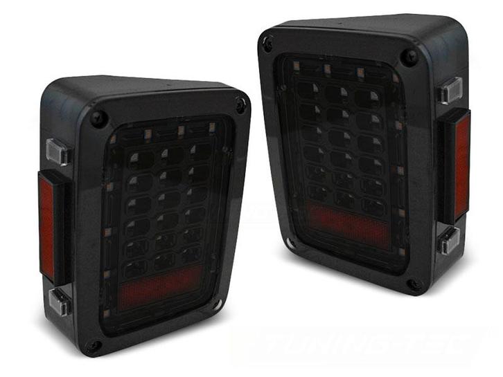 Carnamics Achterlichten | Jeep Wrangler 07-17 2-d / Wrangler, Auto-onderdelen, Verlichting, Nieuw, Verzenden