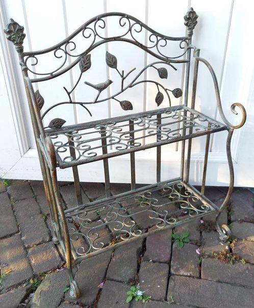 2 Level Plant Rack - Rek - Metaal, Antiek en Kunst, Curiosa en Brocante