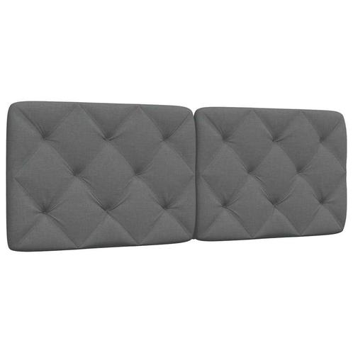 vidaXL Hoofdbordkussen 120 cm stof grijs, Huis en Inrichting, Slaapkamer | Bedden, Nieuw, Verzenden