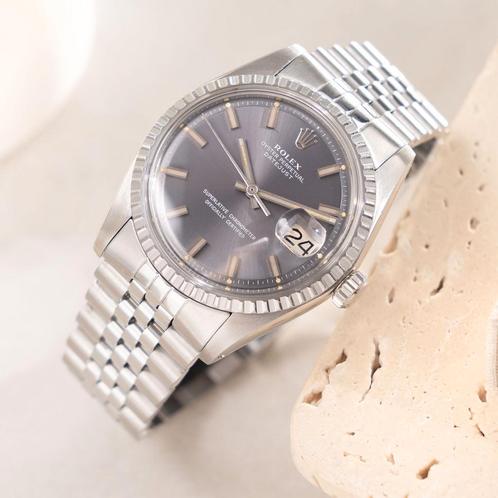 Rolex Datejust 36 1603 uit 1977, Handtassen en Accessoires, Horloges | Antiek, Verzenden