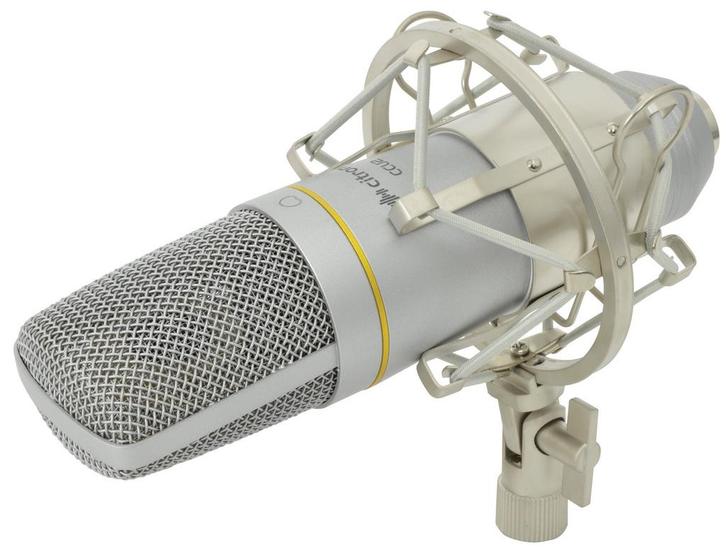Citronic CCU2 USB Condenstor Microfoon Met Aluminium, Muziek en Instrumenten, Microfoons