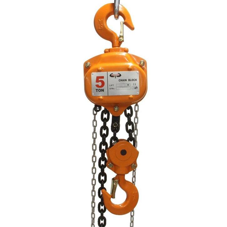 Kettingtakel 5 ton 3m, Doe-het-zelf en Bouw, Gereedschap | Lasapparaten, Ophalen of Verzenden