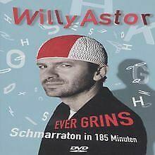 Willy Astor - Ever Grins: Schmarraton in 185 Minuten  DVD, Cd's en Dvd's, Dvd's | Overige Dvd's, Zo goed als nieuw, Verzenden