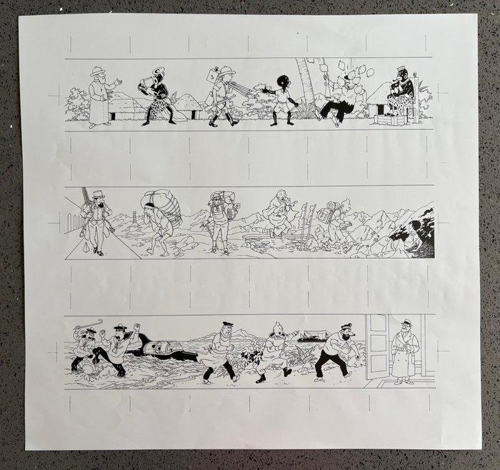 Tintin - Ensemble de 7 documents dimprimerie Casterman -, Boeken, Stripverhalen