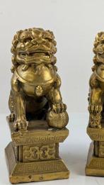 een paar Chinese guardian lions, ook wel bekend als foo dogs, Antiek en Kunst
