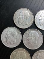 België. Leopold II. 5 Francs 1872 (Zonder minimumprijs), Postzegels en Munten