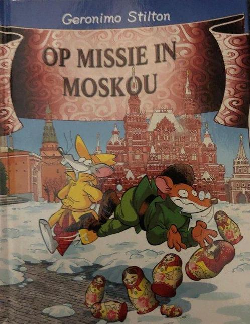 Geronimo Stilton - Op missie in Moskou 9789085924258, Boeken, Overige Boeken, Zo goed als nieuw, Verzenden