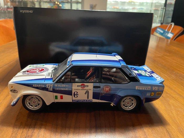 Kyosho 1:18 - Modelauto - Fiat 131 Abarth WRC, Hobby en Vrije tijd, Modelauto's | 1:5 tot 1:12