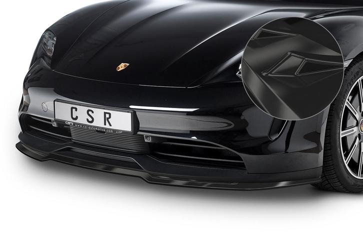 Cup spoilerlip met ABE voor Porsche Taycan / Taycan 4S CSL54, Auto-onderdelen, Carrosserie, Nieuw, Verzenden