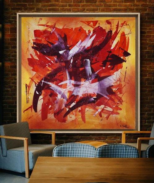 H. Friedel - Solar Storm, Antiek en Kunst, Kunst | Schilderijen | Modern