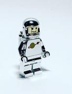 Figuur - Lego Chrome Silver Plated Classic Space Astronaut -