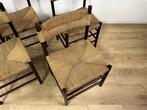 Tito Agnoli - Stoel (6) - LS4/B - Hout, Rattan, Antiek en Kunst