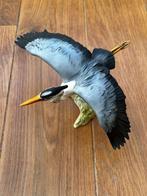 Goebel - Beeldje - Grey Heron in flight - Porselein