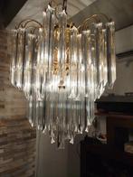 Lampe à suspendre - Laiton doré - Triedri, Antiek en Kunst