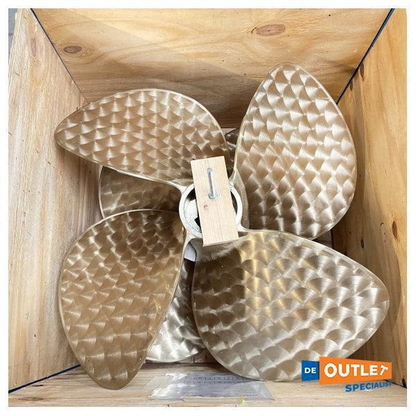 Bieden: Detra D870 x P1070 blade-4 nibral, Watersport en Boten, Bootonderdelen, Ophalen of Verzenden