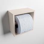 MONDIAZ Easy Toiletrolhouder CUBE 160 solid surface, Ophalen of Verzenden, Nieuw, Overige typen