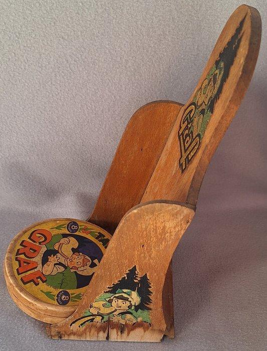 Toonbank reclamehouder - Reclamebord (2) - Antieke winkel, Antiek en Kunst, Antiek | Wandborden en Tegels