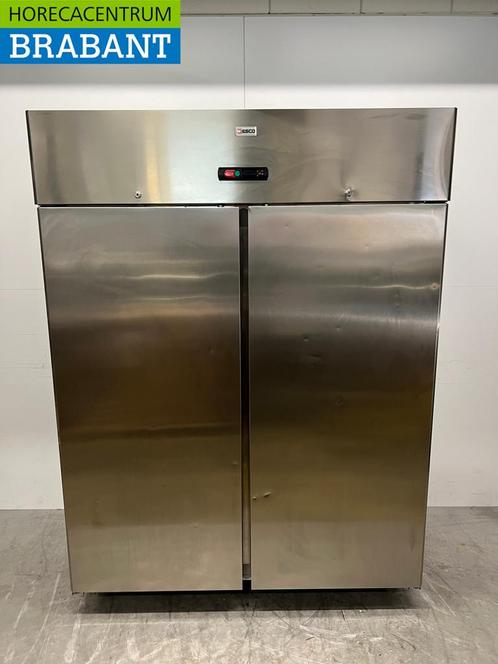 Desco congélateur double porte en acier inoxydable 1340, Zakelijke goederen, Horeca | Keukenapparatuur, Verzenden
