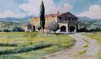 Walter Marchese (1958) - Paesaggio Toscano, Antiquités & Art, Art | Peinture | Moderne