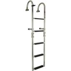 Opvouwbare Zwemtrap Rvs 5 Treden 111x25cm, Ophalen of Verzenden, Nieuw