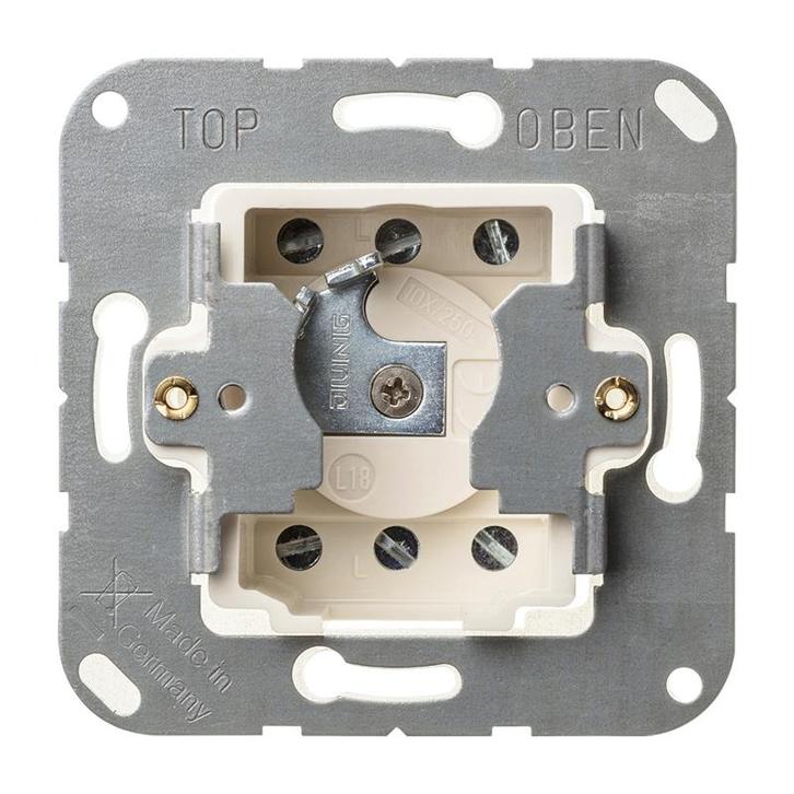 Jung Basiselement Jaloezieschakelaar - 134,28, Doe-het-zelf en Bouw, Elektriciteit en Kabels, Verzenden