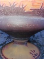 Daum Frères - Vase - Verre - Coupe polylobée