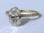 Zonder Minimumprijs - Ring - 18 karaat Geel goud - 2.29ct., Handtassen en Accessoires, Ringen, Nieuw