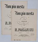 Niccolò Paganini - Non piu mesta pour Violon, Oeuvre 12 -, Antiquités & Art