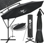 tillvex Aluminium parasol + afdekking Ø 300 cm met zwengel,, Verzenden, Nieuw