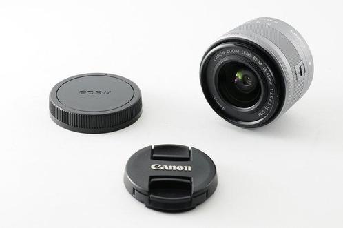 Canon EF-M 15-45mm F3.5-6.3 IS STM Silver Zoom Lens #192, Audio, Tv en Foto, Fotocamera's Digitaal