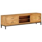 vidaXL Tv-meubel 140x30x40 cm massief mangohout, Huis en Inrichting, Kasten |Televisiemeubels, Verzenden, Nieuw