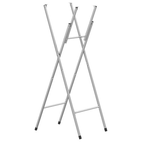 vidaXL Bartafelpoten inklapbaar 45x53x108 cm staal, Huis en Inrichting, Tafelonderdelen, Nieuw, Verzenden