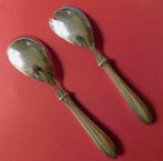 Couverts de service à salade (2) - Argent 999 - 1980-1990