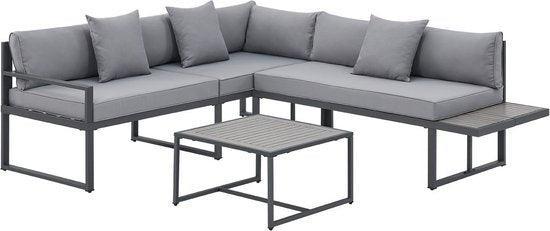 2dekans | Juskys Loungeset / Tuinset St. Tropez - 4 personen, Maison & Meubles, Canapés | Salons, Enlèvement ou Envoi