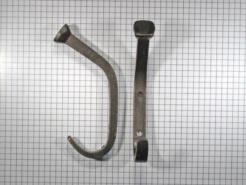 Kapstokhaak, ijzer geroest, Huis en Inrichting, Woonaccessoires | Kapstokken, Nieuw, Overige materialen
