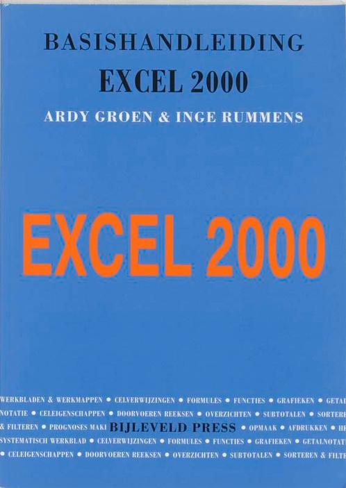Excel 2000 (basishandleiding) 9789055480937 I. Rummens, Boeken, Informatica en Computer, Gelezen, Verzenden