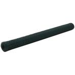 vidaXL Kippengaas 25x1,5 m staal met PVC coating groen, Tuin en Terras, Verzenden, Nieuw