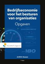 Bedrijfseconomie voor het besturen van organisaties-opgaven, Boeken, Verzenden, Zo goed als nieuw, A.W.W. Heezen