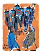 Pierre Ambrogiani (1907-1985) - Personnages et gendarmes
