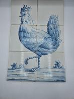 Tegel - 20e eeuws - Tegeltableau van 6 tegels, Antiek en Kunst