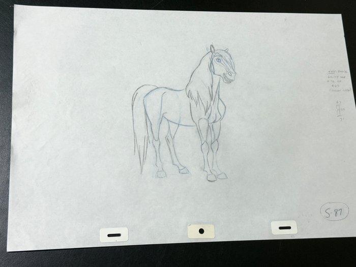 DreamWorks - Spirit animatie tekening - Spirit: Stallion of, Cd's en Dvd's, Dvd's | Tekenfilms en Animatie