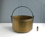 Pan - Antieke Koperen Ketel met Hengsel - Koper, IJzer