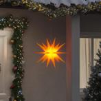 vidaXL Kerstlamp met LED inklapbaar 43 cm geel, Verzenden, Nieuw