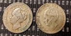 Nederland. 1 Gulden 1930 en 1931, 2 stuks (Zonder, Postzegels en Munten, Munten | Nederland