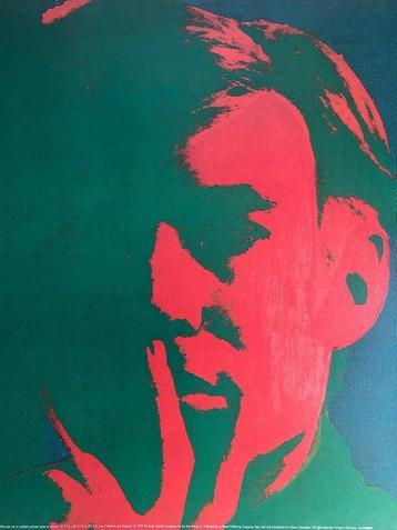 Andy Warhol (after) - Selfportrait - Offset lithography - Te