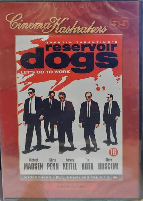 Reservoir Dogs (dvd nieuw), Cd's en Dvd's, Dvd's | Actie, Ophalen of Verzenden