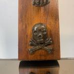Crucifix - Groot elegant houten kruis met gekruisigde Jezus, Antiek en Kunst