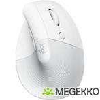 Logitech Lift Wit Ergonomische Draadloze Muis, Computers en Software, Verzenden, Nieuw