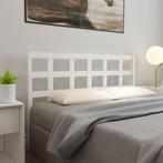 vidaXL Hoofdbord 165,5x4x100 cm massief grenenhout wit, Huis en Inrichting, Slaapkamer | Bedden, Verzenden, Nieuw